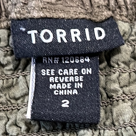 Torrid Babydoll Tank Adjustable Straps 2X - Picture 4 of 4